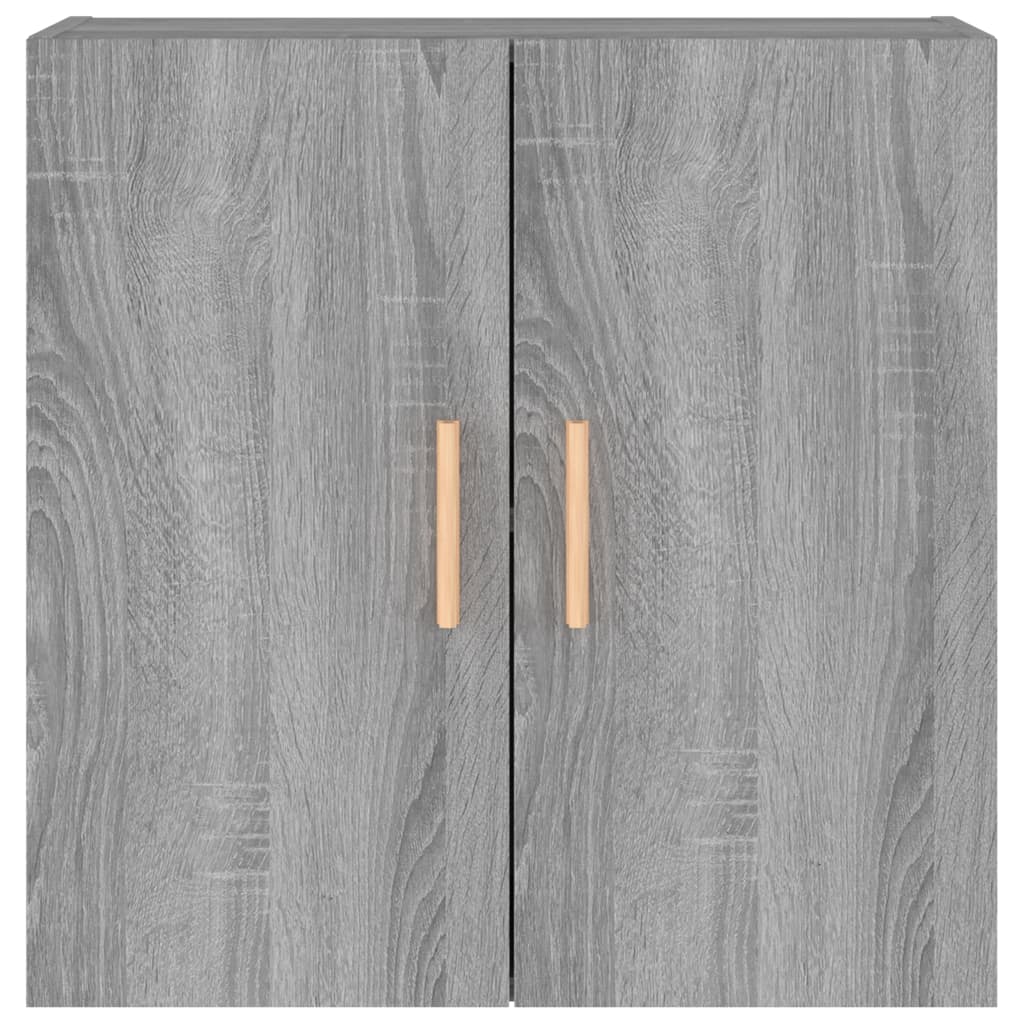 vidaXL szürke sonoma színű szerelt fa faliszekrény 60 x 30 x 60 cm