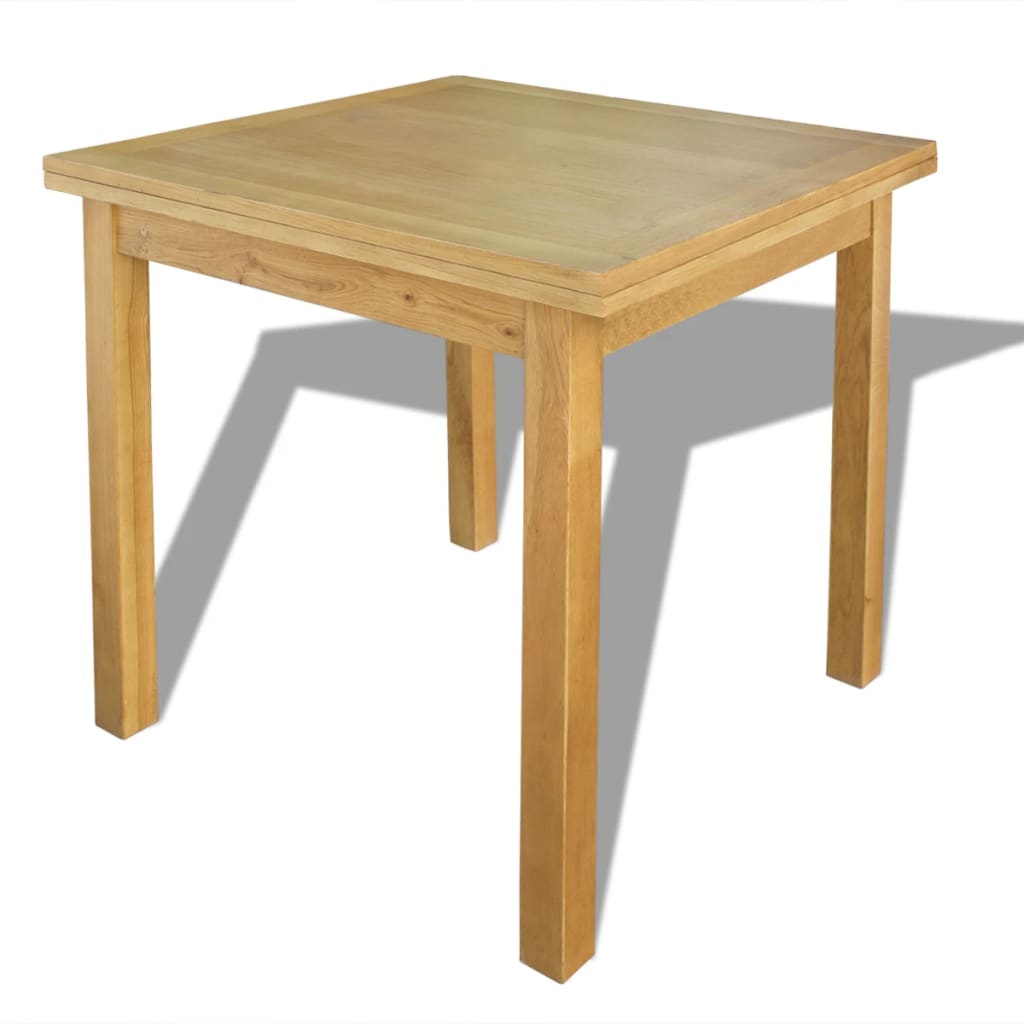 vidaXL kihúzható tölgyfa asztal 170 x 85 x 75 cm