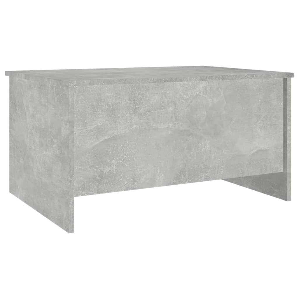 vidaXL betonszürke szerelt fa dohányzóasztal 80 x 55,5 x 41,5 cm