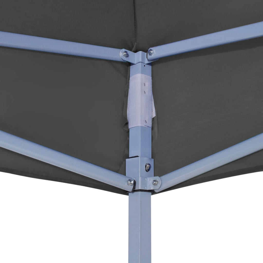 vidaXL antracitszürke tető partisátorhoz 4 x 3 m 270 g/m²