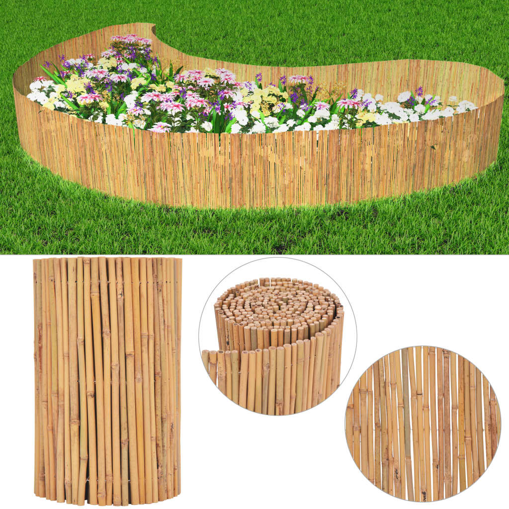 vidaXL bambusz kerítés 500 x 50 cm
