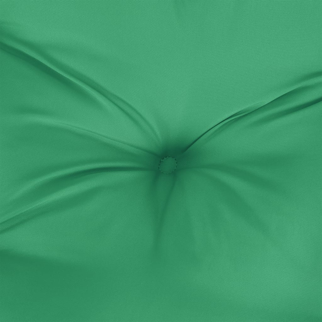 vidaXL zöld szövet raklappárna 120 x 80 x 12 cm