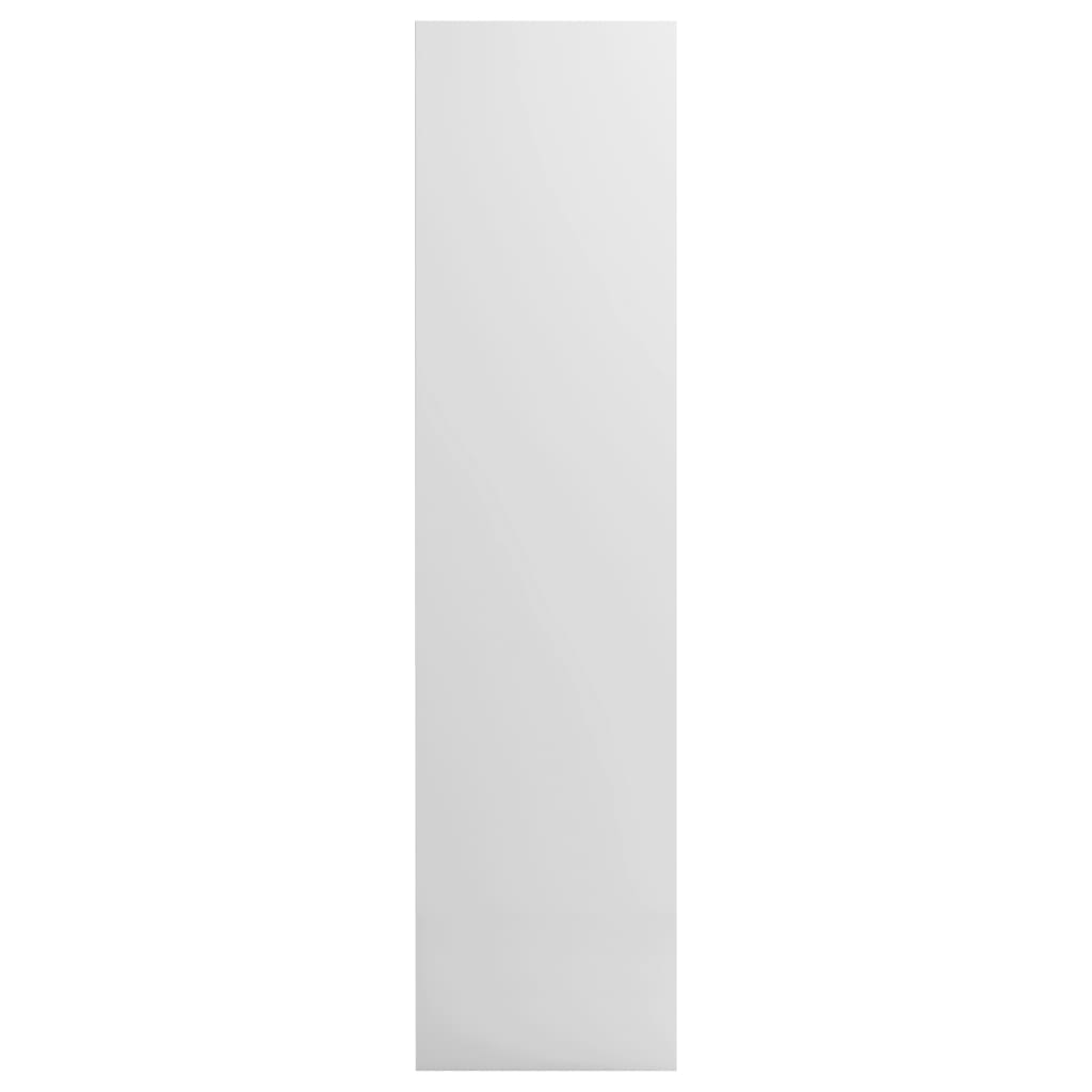 vidaXL magasfényű fehér szerelt fa ruhásszekrény 50 x 50 x 200 cm