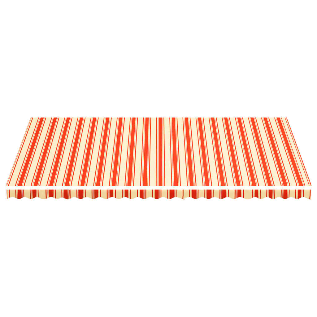 vidaXL sárga és narancssárga csere napellenző ponyva 6 x 3,5 m