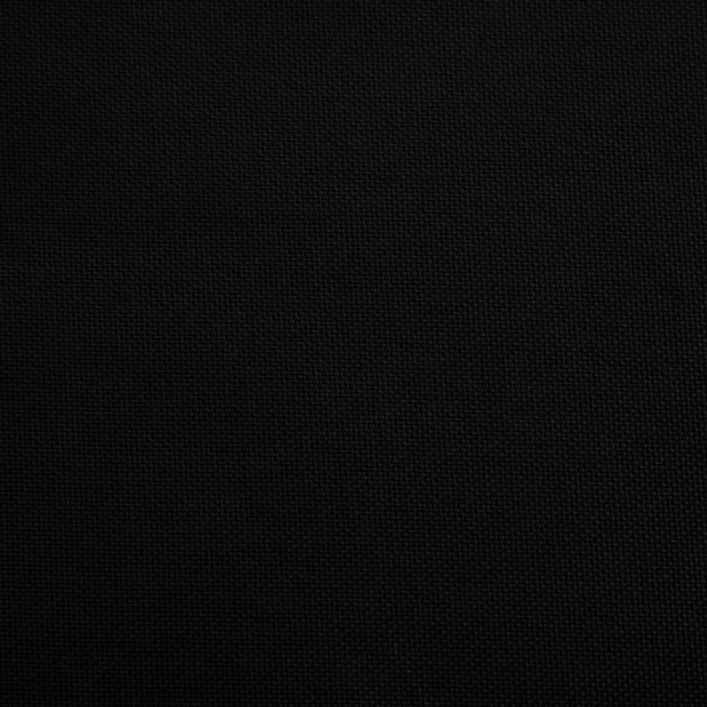 vidaXL összecsukható fekete vászonszövet kutya babakocsi 100x49x96 cm