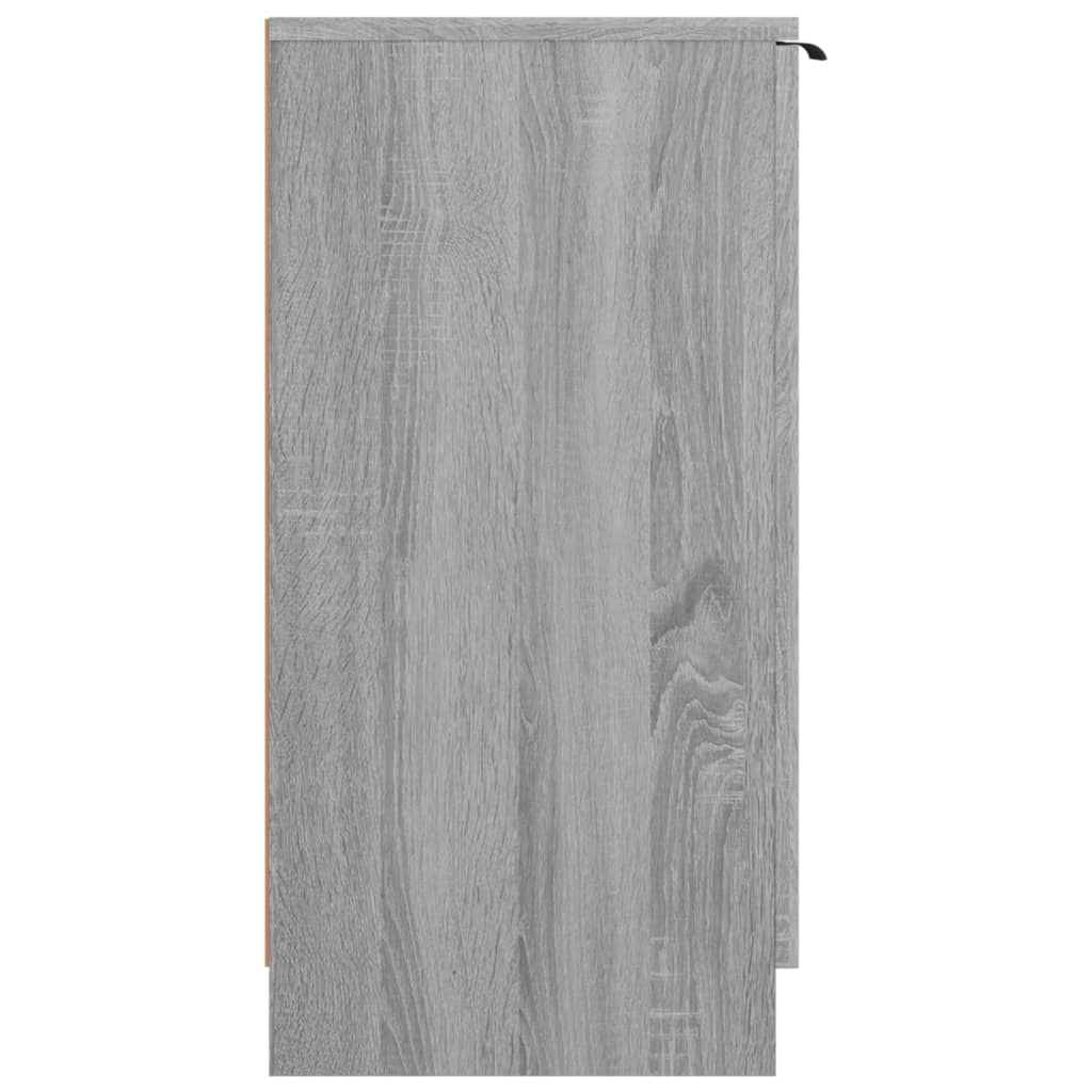 vidaXL szürke sonoma színű szerelt fa cipősszekrény 59 x 35 x 70 cm