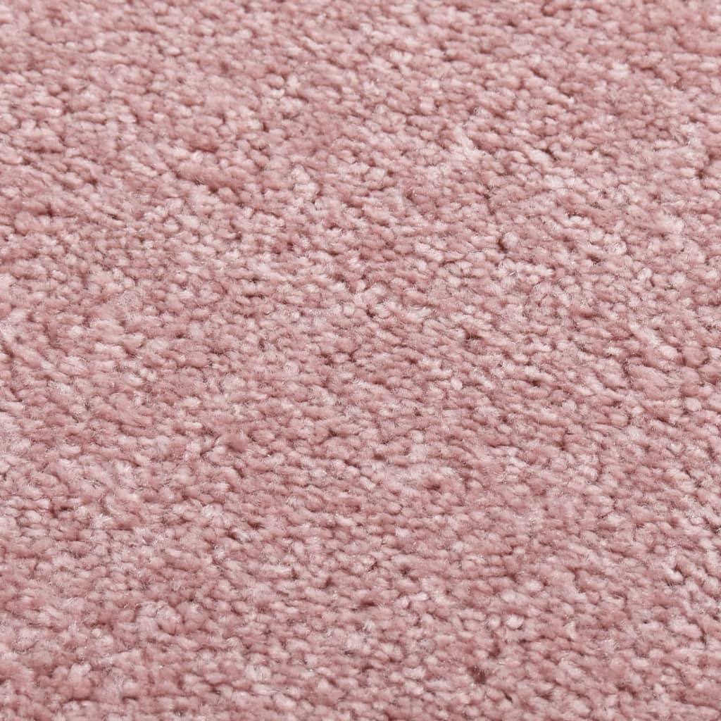 vidaXL rózsaszín rövid szálú szőnyeg 140 x 200 cm