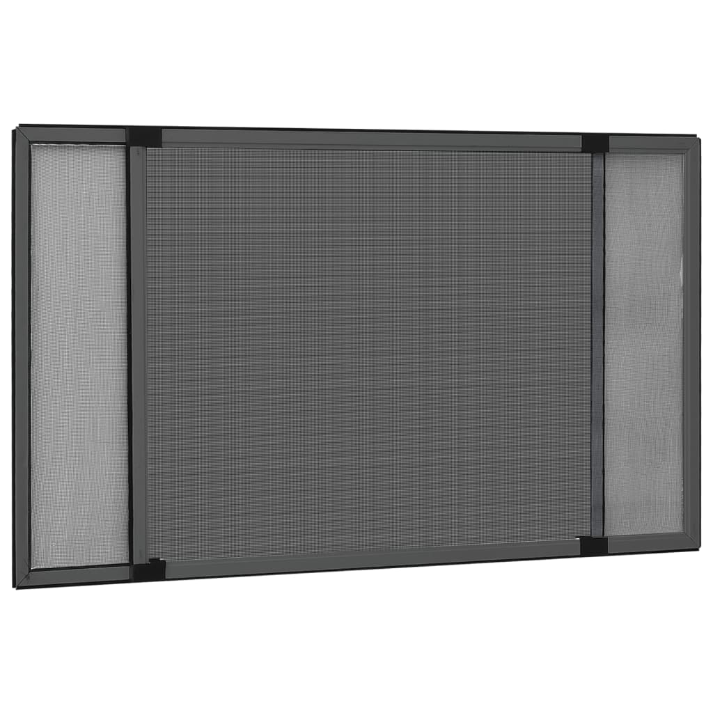 vidaXL atracit kihúzható ablakszúnyogháló (100-193) x 75 cm