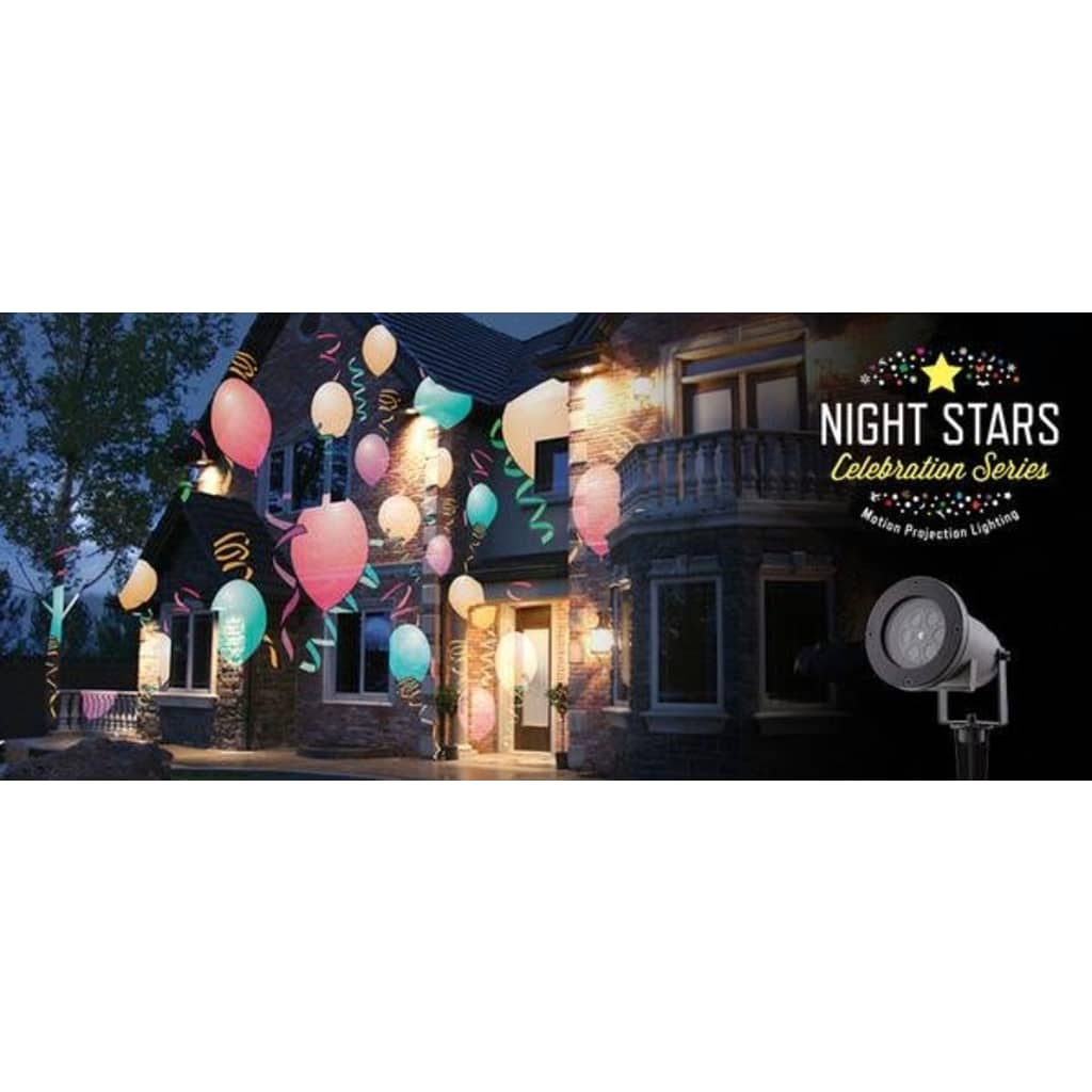 Night Stars Holiday Charms LED lámpa 6 mintával 12 W NIS004