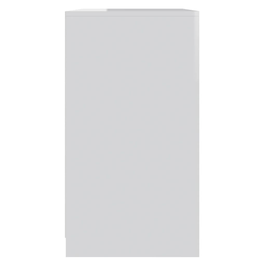 vidaXL fehér forgácslap tálalószekrény 70 x 40,5 x 75 cm