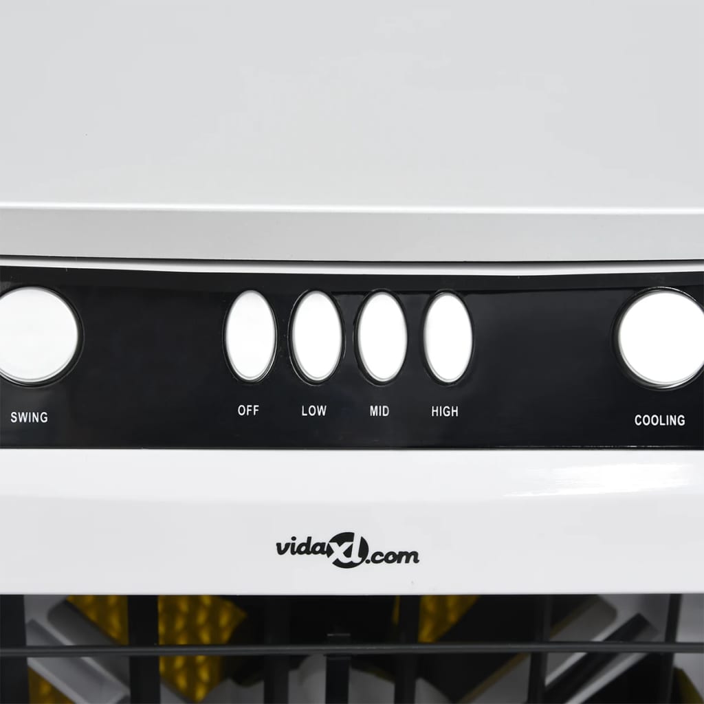 vidaXL fehér és fekete 3 az 1-ben mobil léghűtő 73 x 38 x 30,5 cm 80 W