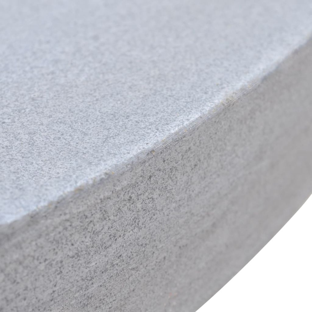 vidaXL 3-részes szürke beton bisztró garnitúra