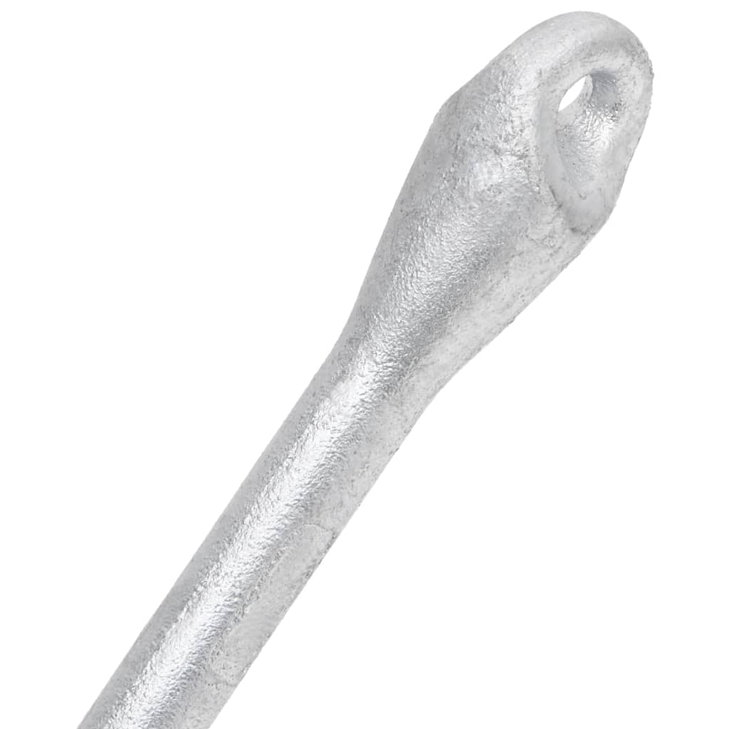 vidaXL ezüst színű összecsukható temperöntvény horgony 2,5 kg
