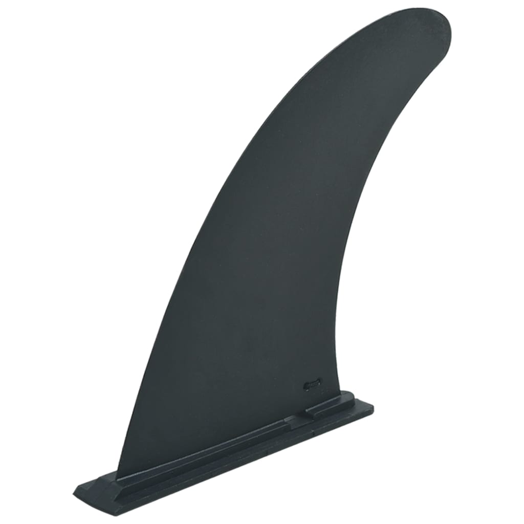 vidaXL fekete műanyag középső uszony állószörfhöz 18,3 x 21,2 cm
