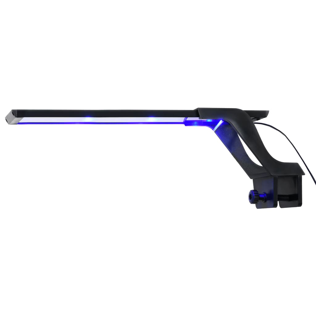 vidaXL kék és fehér LED-lámpa akváriumhoz szorítóval 35 - 55 cm