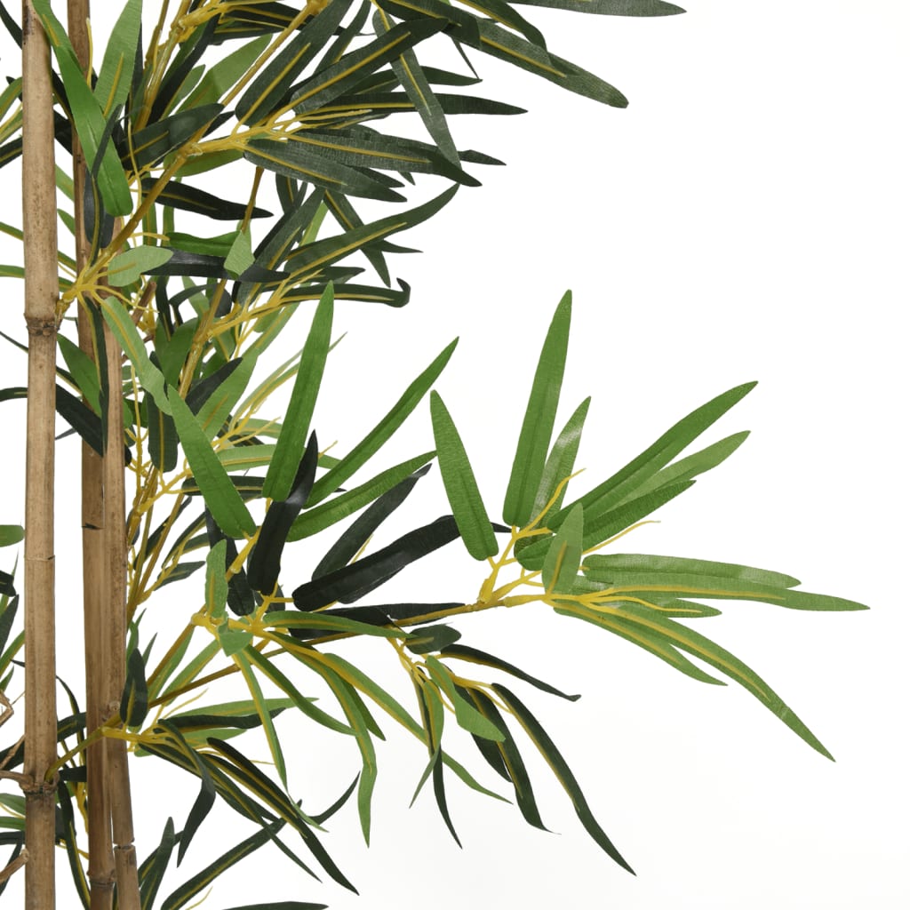 vidaXL zöld mű bambuszfa 368 levéllel 80 cm