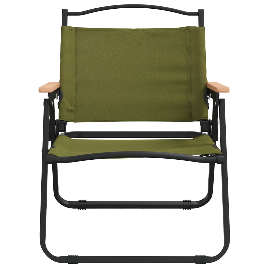 vidaXL 2 db zöld oxford szövet camping szék 54 x 43 x 59 cm