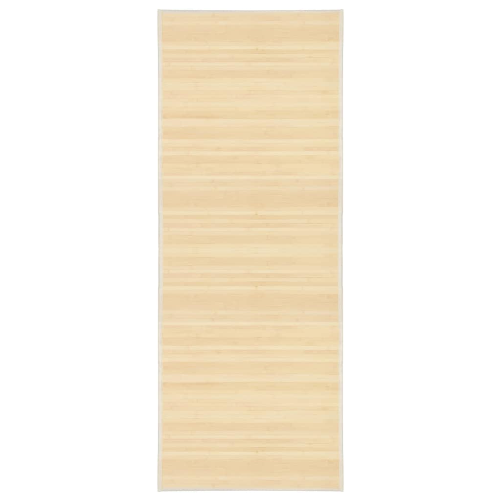 vidaXL természetes színű bambuszszőnyeg 80 x 200 cm