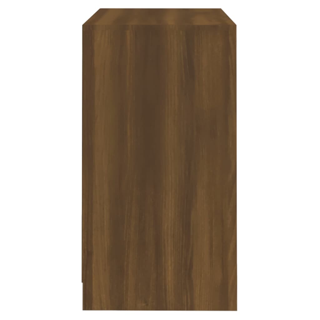 vidaXL barna tölgyszínű szerelt fa tálalószekrény 70x41x75 cm