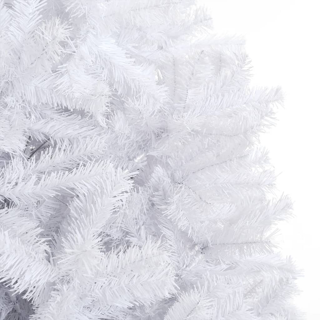 vidaXL fehér megvilágított műkarácsonyfa 500 cm