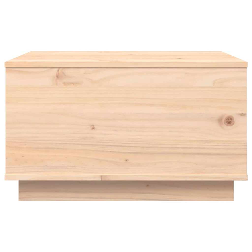 vidaXL tömör fenyőfa dohányzóasztal 60x50x35 cm