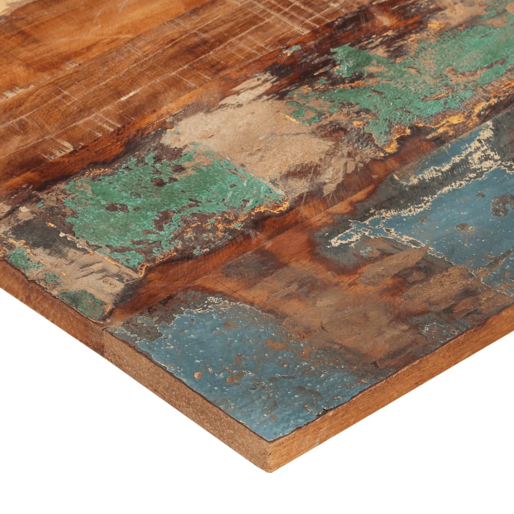 vidaXL négyszögű tömör újrahasznosított fa asztallap 60x70 cm 25-27 mm