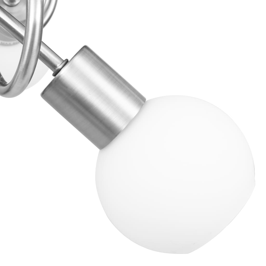 vidaXL fehér kerámia lámpaernyős mennyezeti lámpa 3 db E14-es izzóhoz