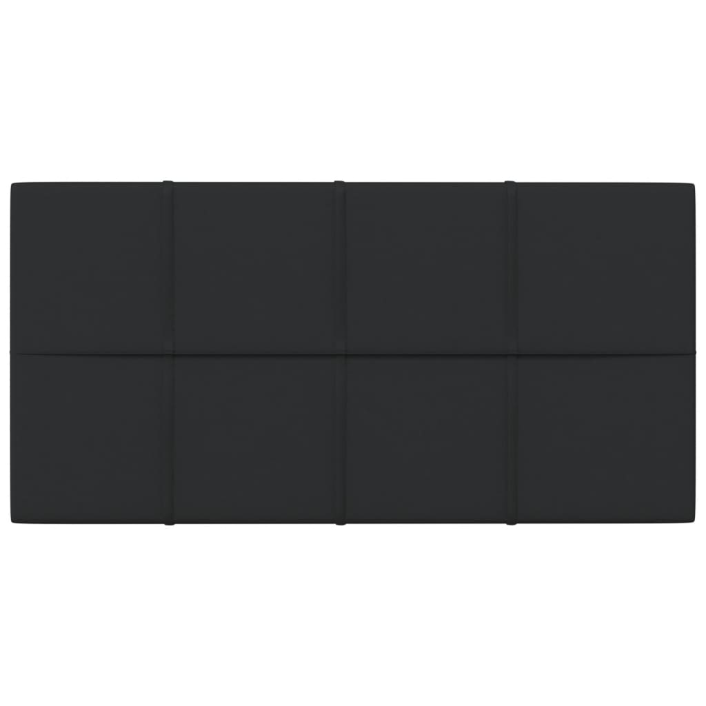 vidaXL 12 db fekete szövet fali panel 60x30 cm 2,16 m²