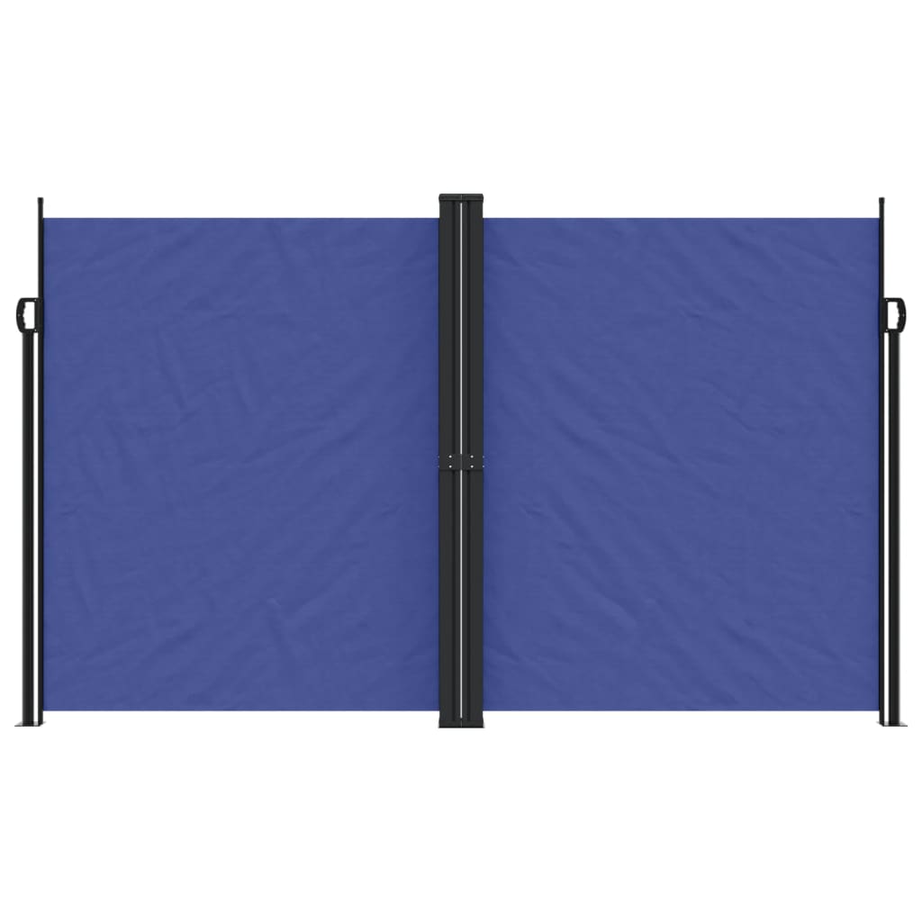 vidaXL kék behúzható oldalsó napellenző 200 x 600 cm