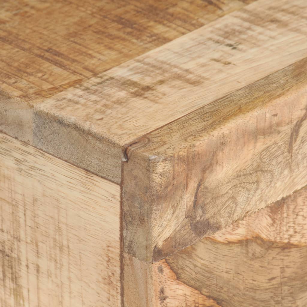 vidaXL tömör nyers mangófa kisasztal 40 x 30 x 50 cm