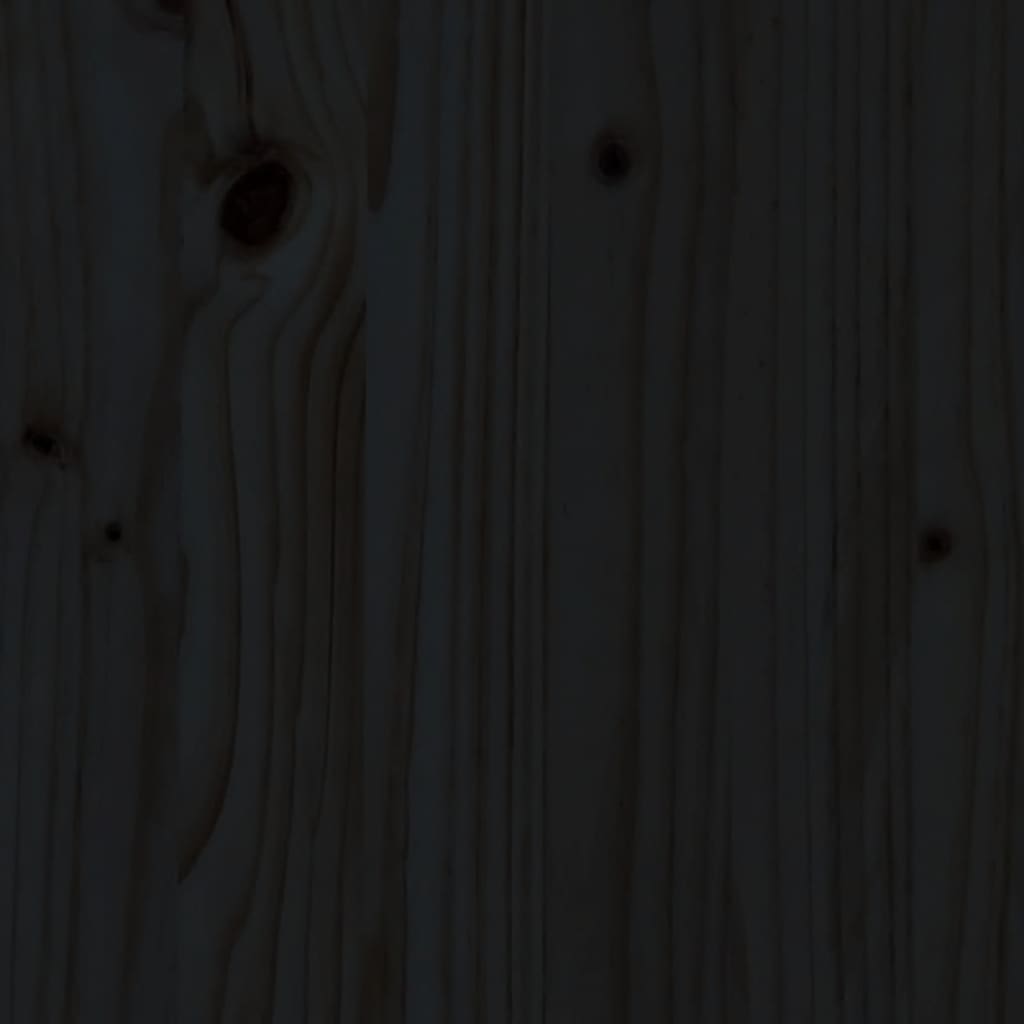 vidaXL kék tömör fenyőfa gyerek galériaágy toronnyal 80 x 200 cm