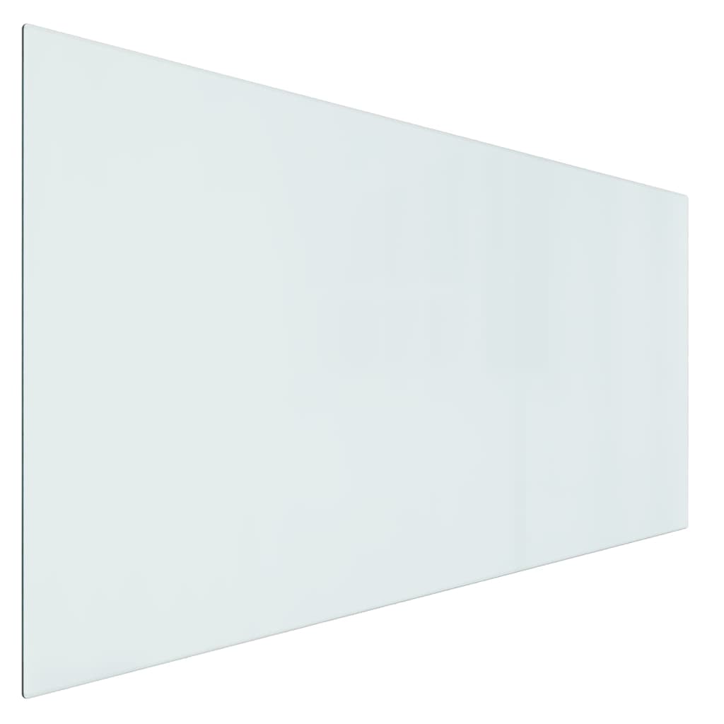 vidaXL téglalap alakú kandalló-üveglap 120 x 60 cm