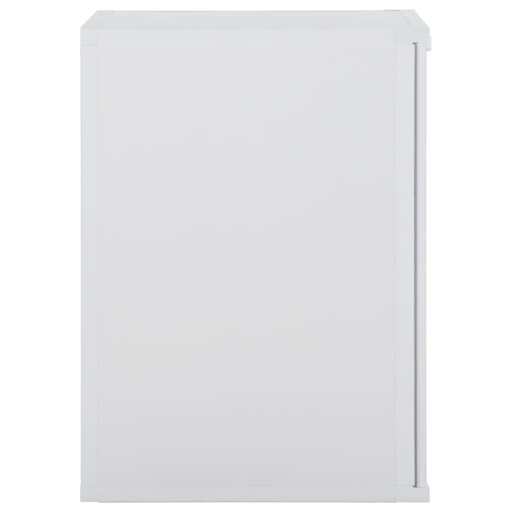 vidaXL fehér PVC mosógépszekrény 68,5 x 64,5 x 88 cm