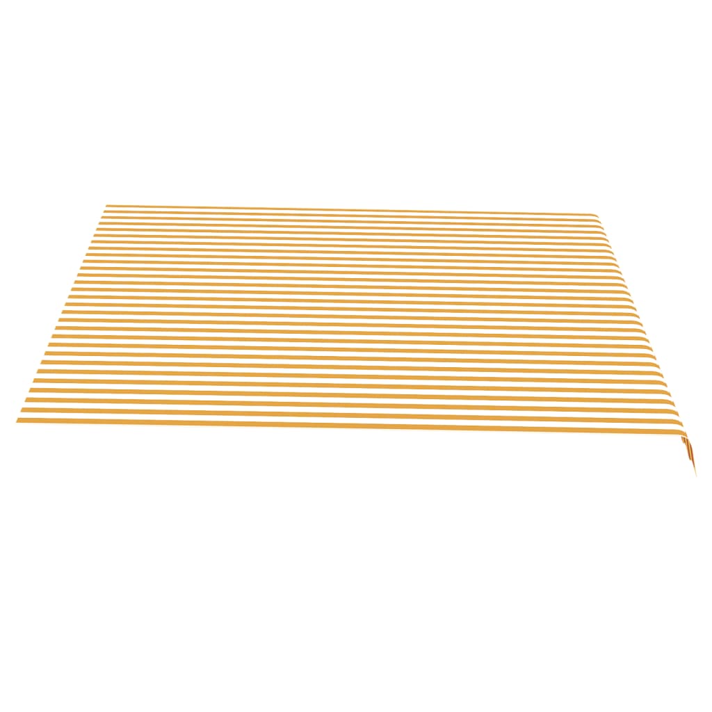 vidaXL sárga és fehér csere napellenző ponyva 4 x 3,5 m