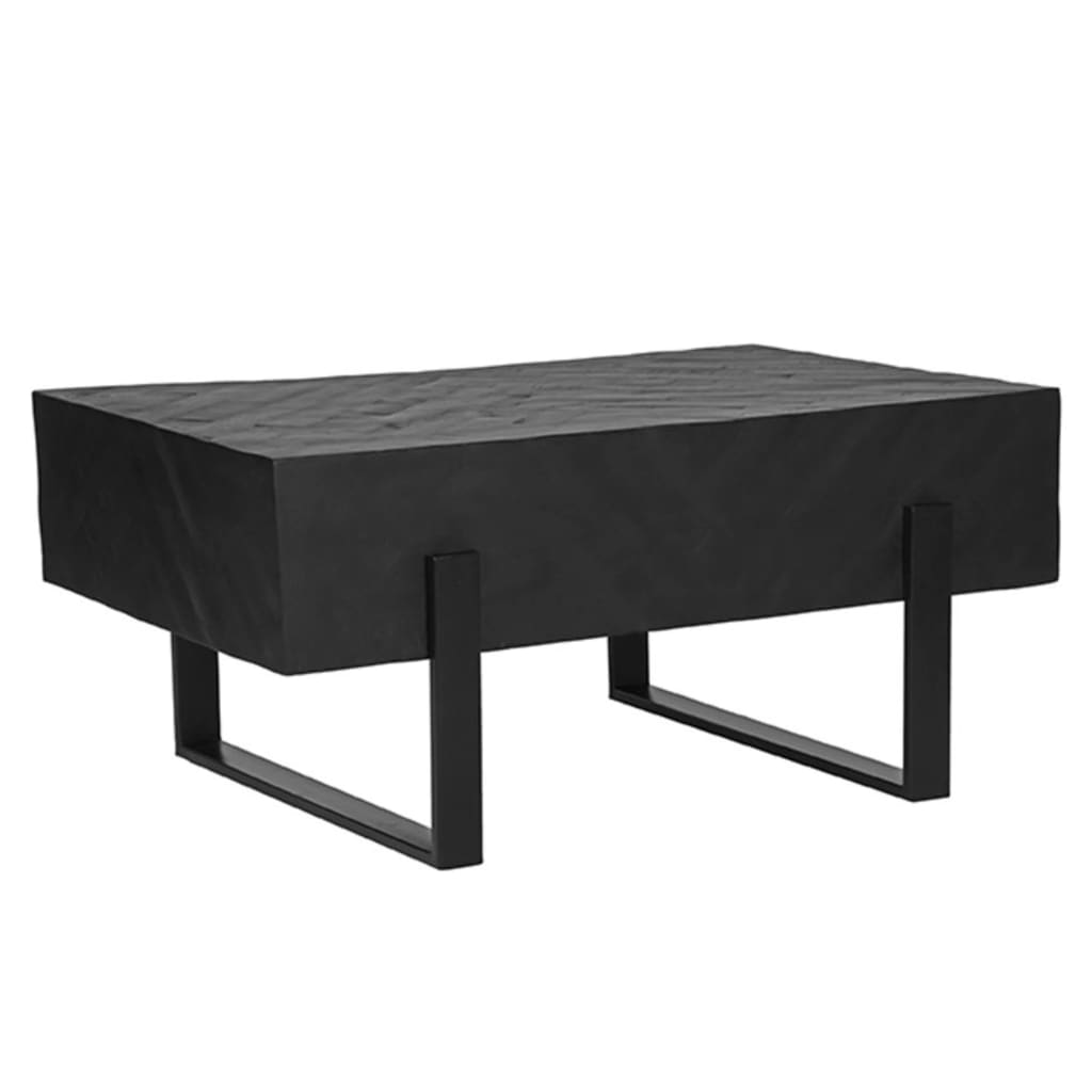 LABEL51 Float fekete dohányzóasztal 90 x 60 x 40 cm