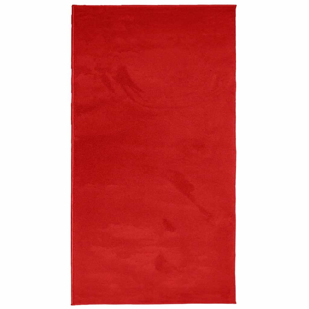 vidaXL OVIEDO piros rövid szálú szőnyeg 60 x 110 cm
