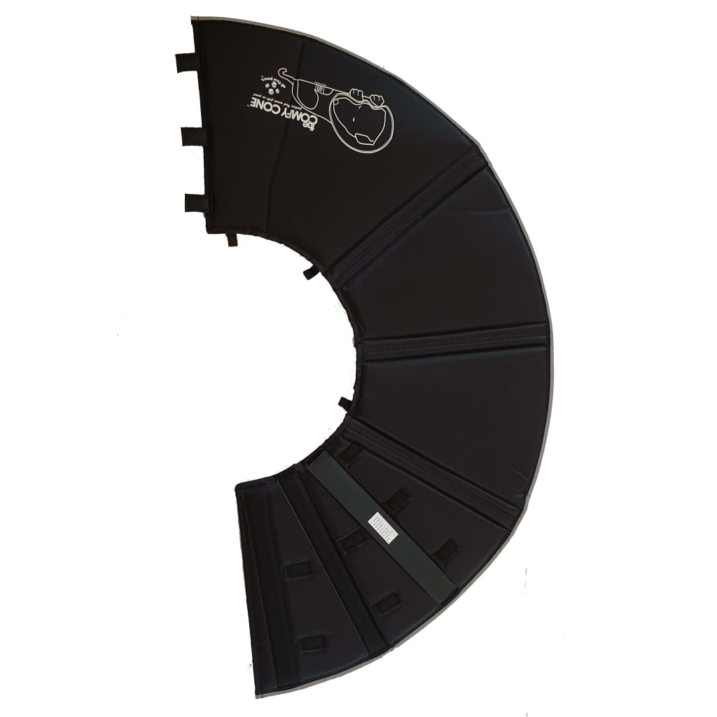 All Four Paws Comfy Cone fekete védőgallér XL-es méret 30 cm