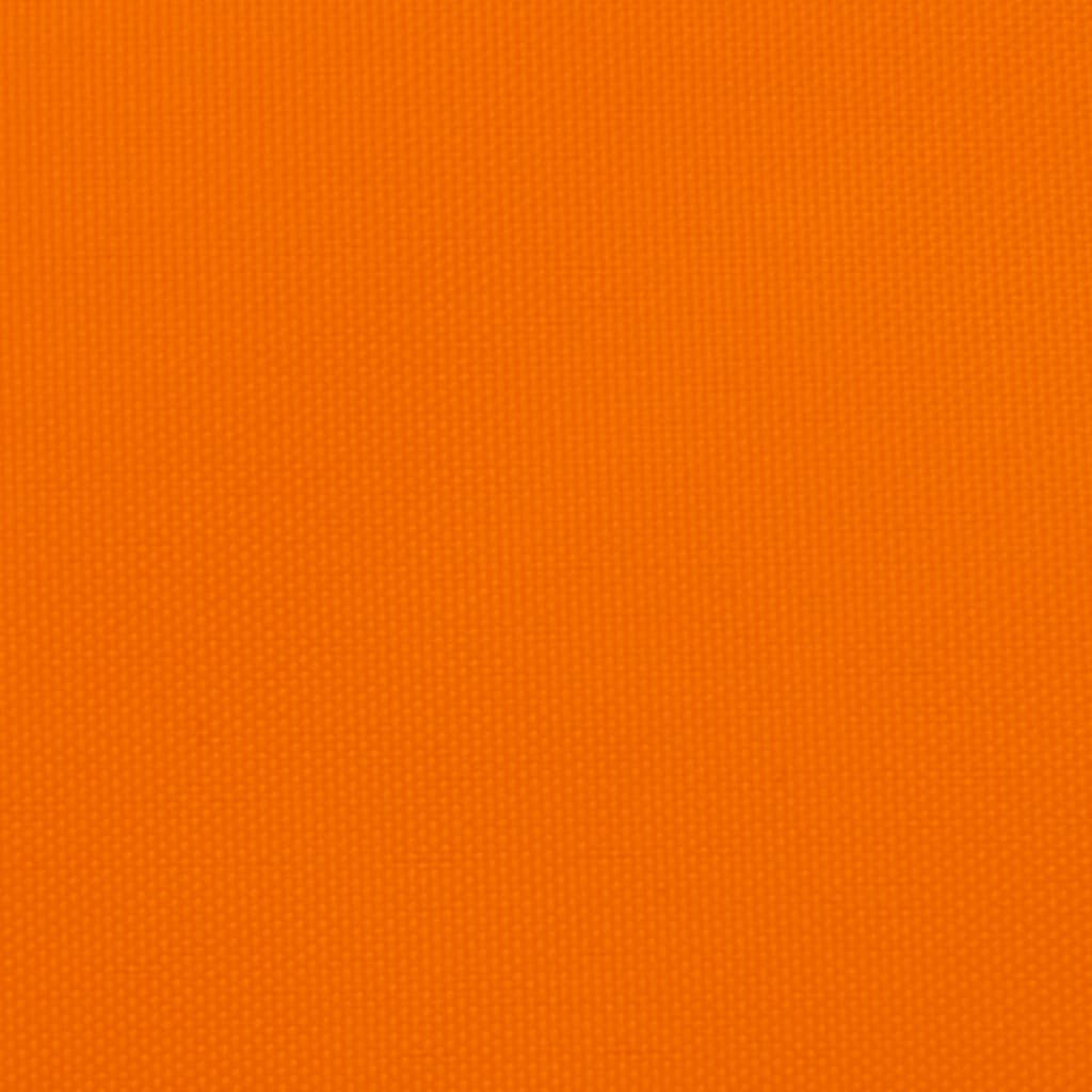 vidaXL narancssárga háromszögű oxford-szövet napvitorla 4x5x6,4 m