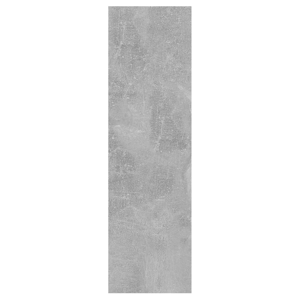 vidaXL betonszürke forgácslap fali polc 75 x 16 x 55 cm