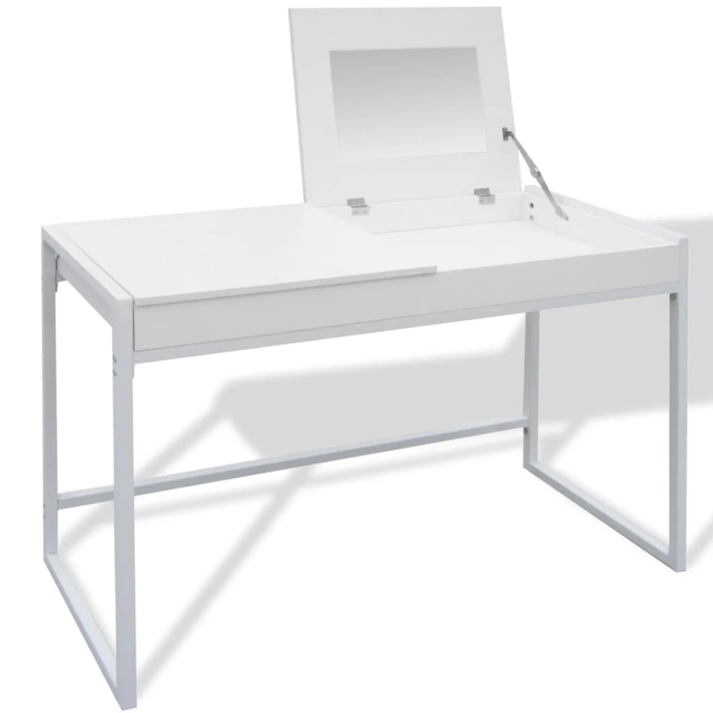 vidaXL fésülködőasztal fehér