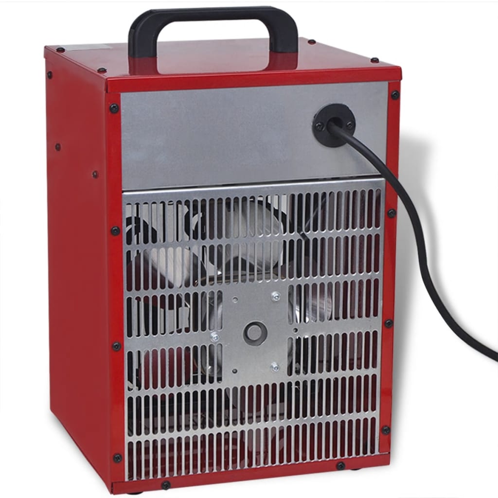 Hordozható ipari elektromos ventilátoros fűtő 3 kW 150 m³/h