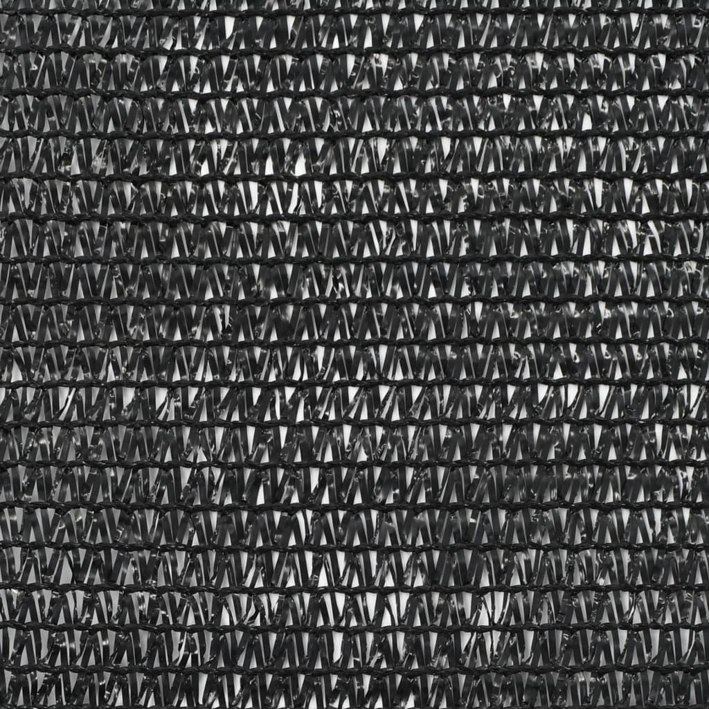 vidaXL fekete HDPE teniszháló 1,8 x 100 m