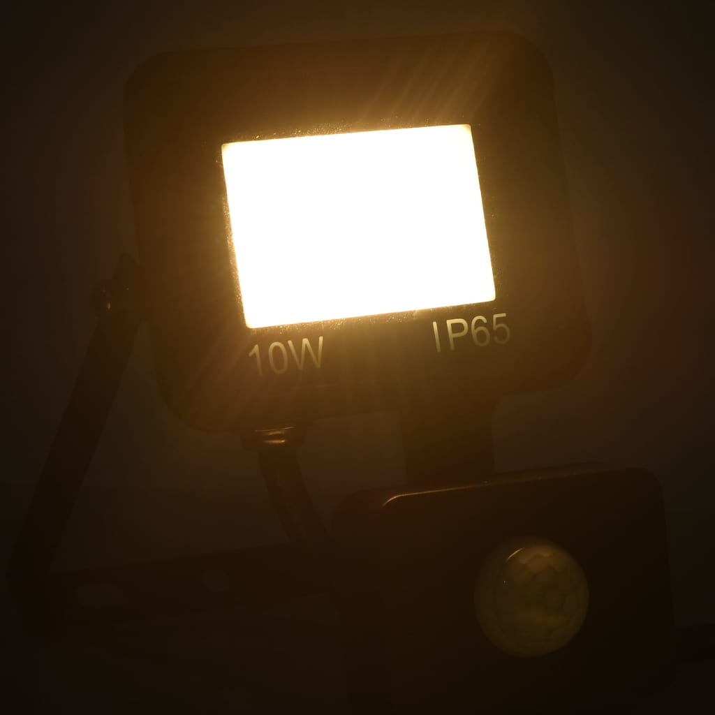 vidaXL meleg fehér fényű szenzoros LED-reflektor 10 W