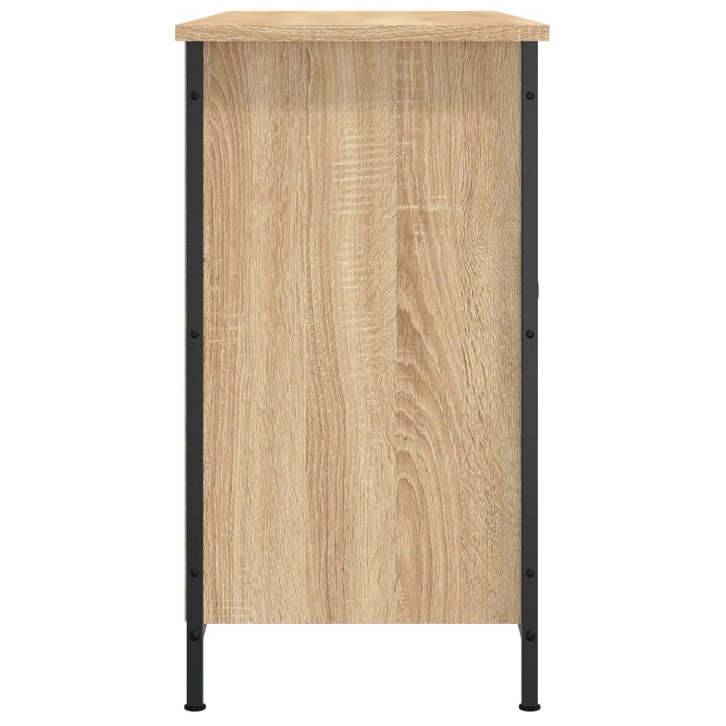 vidaXL sonoma-tölgyszínű szerelt fa TV-szekrény 100 x 35 x 65 cm
