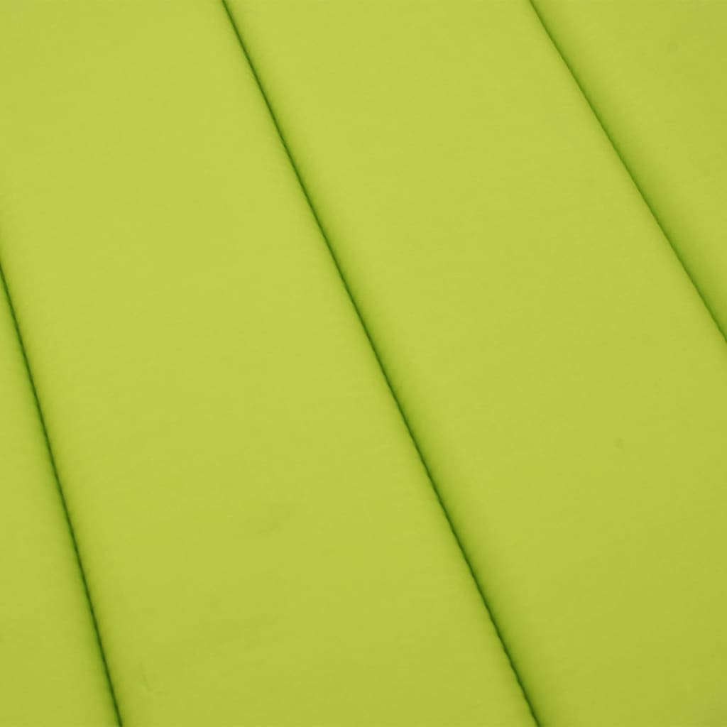vidaXL élénkzöld oxford szövet napozóágy párna 186 x 58 x 3 cm