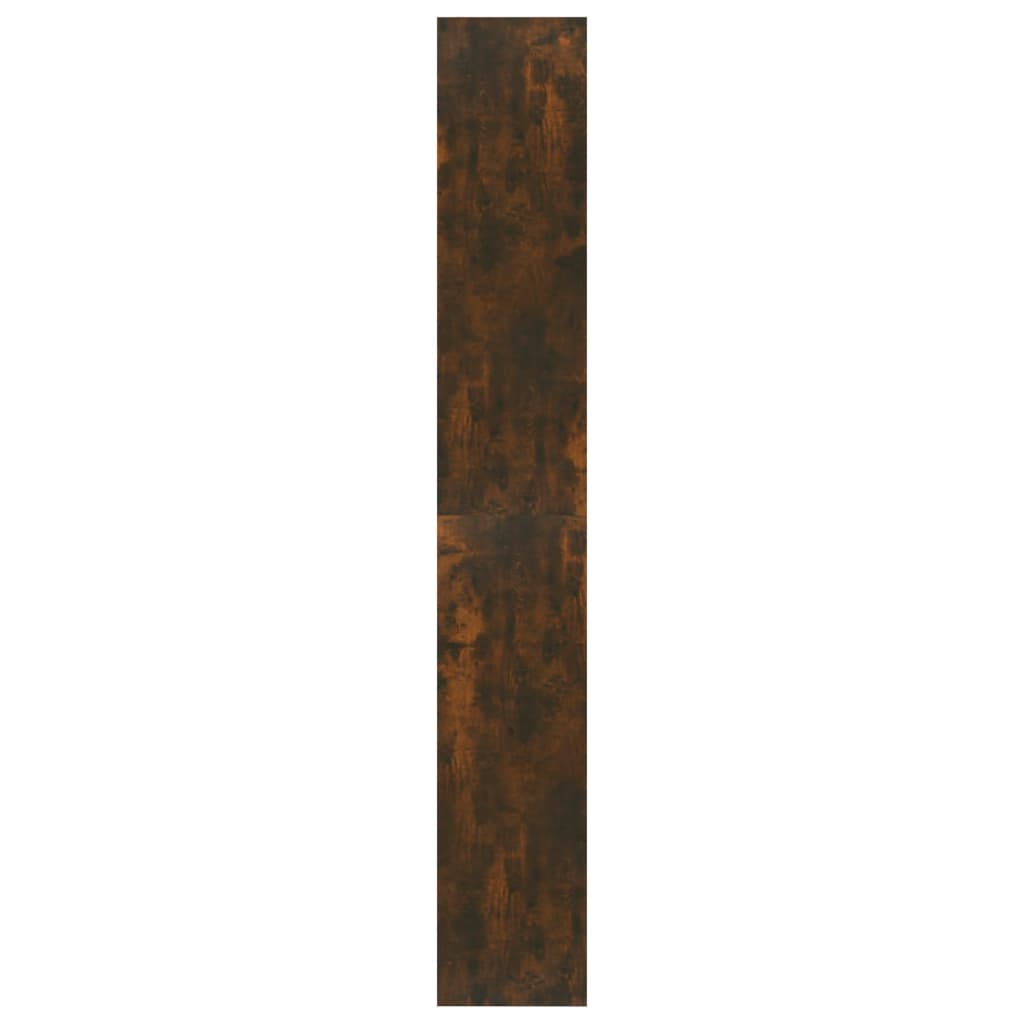 vidaXL füstös tölgyszínű könyvszekrény/térelválasztó 60 x 30 x 198 cm