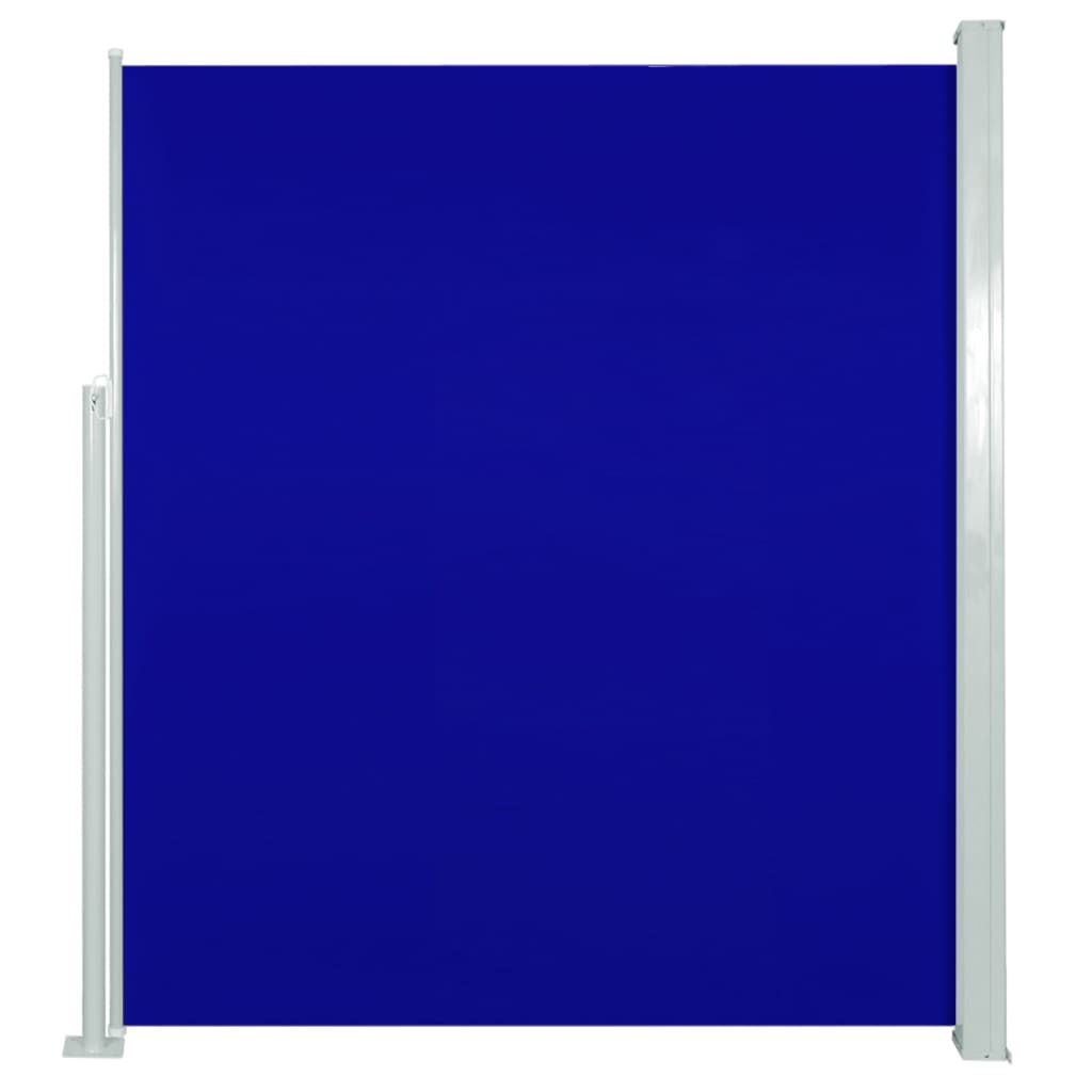 vidaXL kék behúzható oldalsó terasznapellenző 160 x 300 cm
