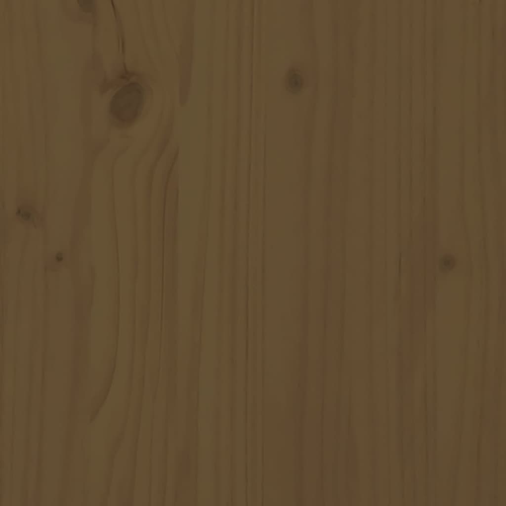 vidaXL barna tömör fenyőfa komposztáló 82,5x82,5x99,5 cm
