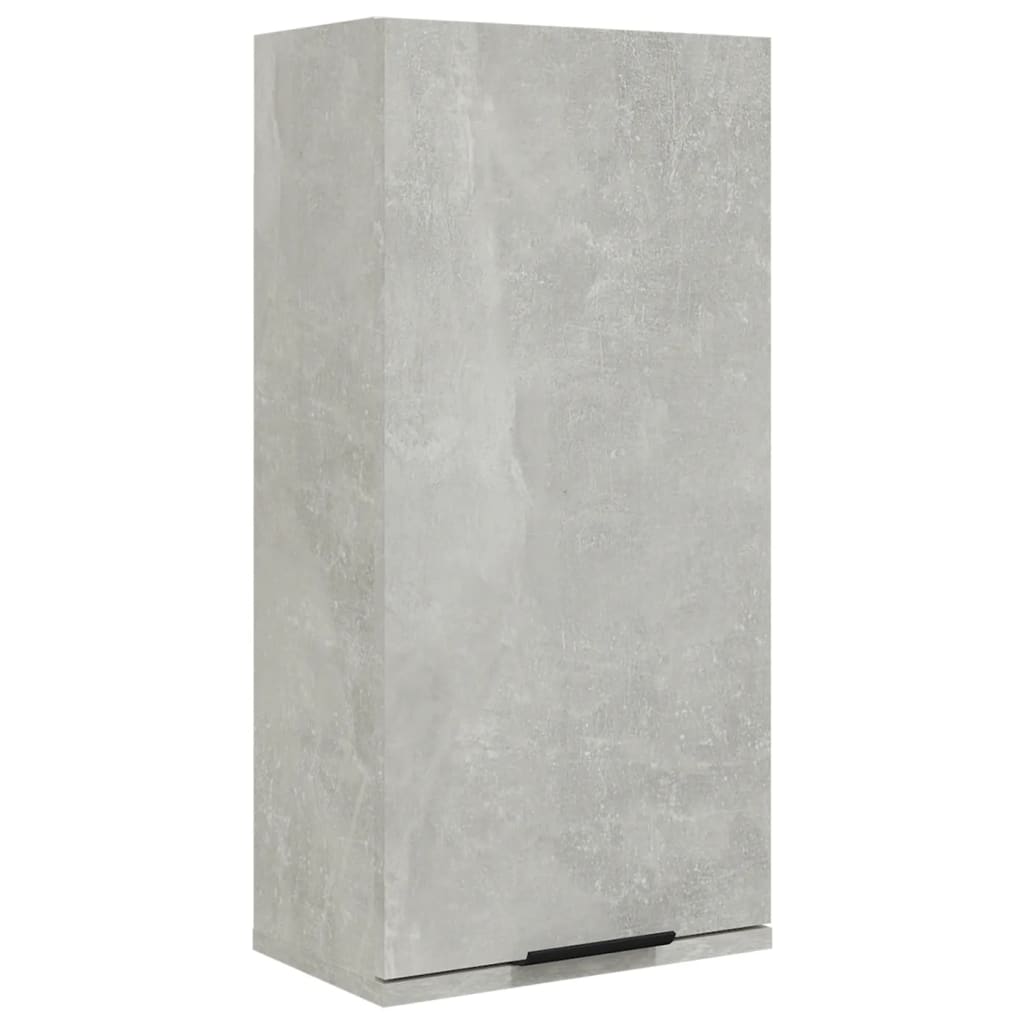 vidaXL betonszürke fali fürdőszobaszekrény 32x20x67 cm