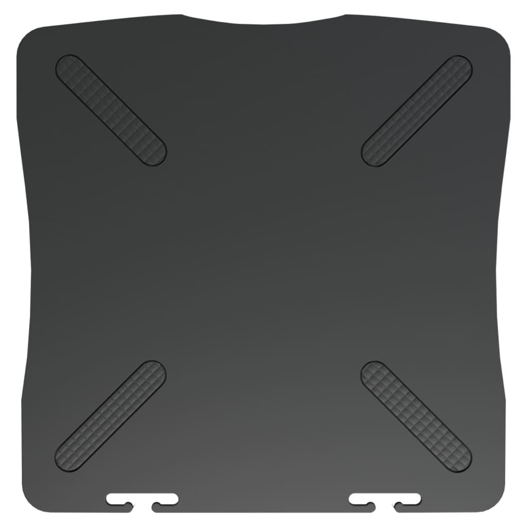 vidaXL fekete monitorállvány 33,5 x 34 x 10,5 cm